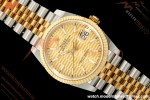 Rolex - Datejust 126233 36mm Jub Flt 904L YG/SS G-Wave/Stk ARF SH3235