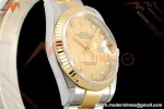 Rolex - Datejust 126233 36mm Oys Flt 904L YG/SS G-Wave/Dia ARF SH3235