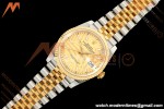 Rolex - Datejust 126233 36mm Jub Flt 904L YG/SS G-Palm/Stk ARF SH3235