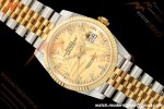 Rolex - Datejust 126233 36mm Jub Flt 904L YG/SS G-Palm/Dia ARF SH3235 | 롤렉스 - 데이트저스트 126233 36mm 주브 플랫 904L YG/SS G-팜/다이아 ARF SH3235