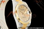 Rolex - Datejust 126233 36mm Oys Flt 904L YG/SS Gold/Dia ARF SH3235