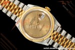 Rolex - Datejust 126233 36mm Jub Flt 904L YG/SS Gold/Rmn ARF SH3235 | 롤렉스 - 데이트저스트 126233 36mm 주브 플랫 904L YG/SS 골드/Rmn ARF SH3235