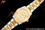 Rolex - Datejust 126233 36mm Oys Flt 904L YG/SS Gold/Rmn ARF SH3235 | 롤렉스 - 데이트저스트 126233 36mm 오이즈 플렛 904L YG/SS 실버 주브/다이아 ARF SH3235
