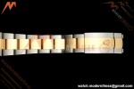 Rolex - Datejust 126233 36mm Oys Flt 904L YG/SS Green/Rmn ARF SH3235