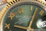Rolex - Datejust 126233 36mm Jub Flt 904L YG/SS Green/Rmn ARF SH3235 | 롤렉스 - 데이트저스트 126233 36mm 주브 플랫 904L YG/SS 그린/Rmn ARF SH3235