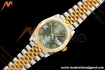 Rolex - Datejust 126233 36mm Jub Flt 904L YG/SS Green/Rmn ARF SH3235 | 롤렉스 - 데이트저스트 126233 36mm 주브 플랫 904L YG/SS 그린/Rmn ARF SH3235