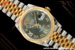 Rolex - Datejust 126233 36mm Jub Flt 904L YG/SS Green/Rmn ARF SH3235 | 롤렉스 - 데이트저스트 126233 36mm 주브 플랫 904L YG/SS 그린/Rmn ARF SH3235