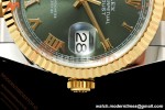 Rolex - Datejust 126233 36mm Jub Flt 904L YG/SS Green/Rmn ARF SH3235 | 롤렉스 - 데이트저스트 126233 36mm 주브 플랫 904L YG/SS 그린/Rmn ARF SH3235