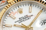 Rolex - Datejust 126233 36mm Jub Flt 904L YG/SS Wht/Stk ARF SH3235