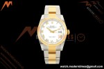 Rolex - Datejust 126233 36mm Oys Flt 904L YG/SS Wht/Rmn ARF SH3235