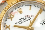 Rolex - Datejust 126233 36mm Oys Flt 904L YG/SS Wht/Rmn ARF SH3235
