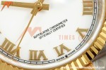 Rolex - Datejust 126233 36mm Oys Flt 904L YG/SS Wht/Rmn ARF SH3235