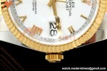 Rolex - Datejust 126233 36mm Oys Flt 904L YG/SS Wht/Rmn ARF SH3235
