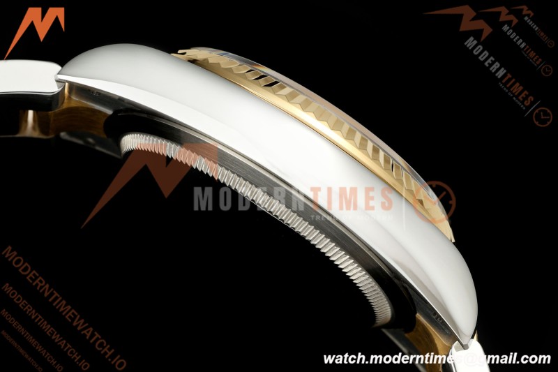 Rolex - Datejust 126233 36mm Oys Flt 904L YG/SS Wht/Rmn ARF SH3235