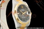 Rolex - Datejust 126233 36mm Oys Flt 904L YG/SS Grey/Rmn Wimbledon Dial ARF SH3235
