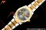 Rolex - Datejust 126233 36mm Oys Flt 904L YG/SS Grey/Rmn Wimbledon Dial ARF SH3235