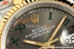 Rolex - Datejust 126233 36mm Jub Flt 904L YG/SS Grey/Rmn Wimbledon Dial ARF SH3235