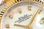 Rolex - Datejust 126233 36mm Oys Flt 904L YG/SS Wht/MOP/Dia ARF SH3235