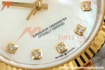 Rolex - Datejust 126233 36mm Oys Flt 904L YG/SS Wht/MOP/Dia ARF SH3235