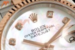 Rolex - Datejust 126231 36mm Jub Flt 904L RG/SS Wht/MOP/Dia ARF SH3235