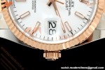 Rolex - Datejust 126231 36mm Oys Flt 904L RG/SS Wht/Stk ARF SH3235
