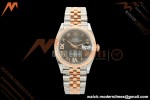 Rolex - Datejust 126231 36mm Jub Flt 904L RG/SS Grey/Rmn ARF SH3235