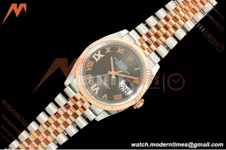 Rolex - Datejust 126231 36mm Jub Flt 904L RG/SS Grey/Rmn ARF SH3235 | 롤렉스 - 데이트저스트 126231 36mm 주브 FLT 904L RG/SS 그레이/Rmn ARF SH3235