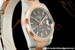 Rolex - Datejust 126231 36mm Oys Flt 904L RG/SS Grey/Stk ARF SH3235 | 롤렉스 - 데이트저스트 126231 36mm 오이스 플렛 904L RG/SS 그레이/스틸 ARF SH3235