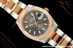 Rolex - Datejust 126231 36mm Oys Flt 904L RG/SS Grey/Stk ARF SH3235 | 롤렉스 - 데이트저스트 126231 36mm 오이스 플렛 904L RG/SS 그레이/스틸 ARF SH3235