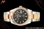 Rolex - Datejust 126231 36mm Oys Flt 904L RG/SS Grey/Stk ARF SH3235 | 롤렉스 - 데이트저스트 126231 36mm 오이스 플렛 904L RG/SS 그레이/스틸 ARF SH3235