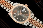 Rolex - Datejust 126231 36mm Jub Flt 904L RG/SS Grey/Stk ARF SH3235 | 롤렉스 - 데이트저스트 126231 36mm 주브 FLT 904L RG/SS 그레이/Stk ARF SH3235
