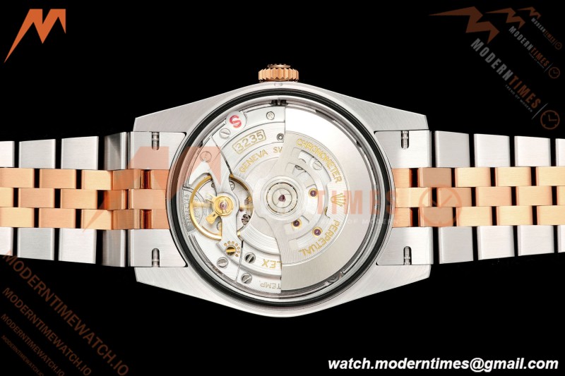 Rolex - Datejust 126231 36mm Jub Flt 904L RG/SS F-Silv/Dia ARF SH3235 | 롤렉스 - 데이트저스트 126231 36mm Jub Flt 904L RG/SS F-실브/Dia ARF SH3235