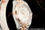 Rolex - Datejust 126231 36mm Jub Flt 904L RG/SS F-Silv/Dia ARF SH3235 | 롤렉스 - 데이트저스트 126231 36mm Jub Flt 904L RG/SS F-실브/Dia ARF SH3235