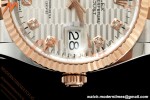 Rolex - Datejust 126231 36mm Jub Flt 904L RG/SS F-Silv/Dia ARF SH3235 | 롤렉스 - 데이트저스트 126231 36mm Jub Flt 904L RG/SS F-실브/Dia ARF SH3235