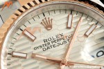 Rolex - Datejust 126231 36mm Oys Flt 904L RG/SS F-Silv/Stk ARF SH3235
