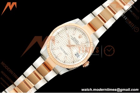 Rolex - Datejust 126231 36mm Oys Flt 904L RG/SS F-Silv/Stk ARF SH3235 | 롤렉스 - 데이트저스트 126231 36mm Oys Flt 904L RG/SS F-Silv/Stk ARF SH3235