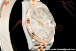 Rolex - Datejust 126231 36mm Jub Flt 904L RG/SS F-Silv/Stk ARF SH3235