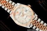 Rolex - Datejust 126231 36mm Jub Flt 904L RG/SS F-Silv/Stk ARF SH3235