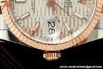 Rolex - Datejust 126231 36mm Jub Flt 904L RG/SS F-Silv/Stk ARF SH3235