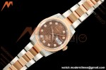 Rolex - Datejust 126231 36mm Oys Flt 904L RG/SS B-Motif/Dia ARF SH3235