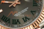 Rolex - Datejust 126231 36mm Jub Flt 904L RG/SS Grey Wimbledon/Roman ARF SH3235
