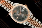 Rolex - Datejust 126231 36mm Jub Flt 904L RG/SS Grey Wimbledon/Roman ARF SH3235