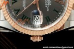 Rolex - Datejust 126231 36mm Jub Flt 904L RG/SS Grey Wimbledon/Roman ARF SH3235