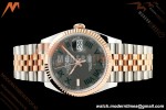 Rolex - Datejust 126231 36mm Jub Flt 904L RG/SS Grey Wimbledon/Roman ARF SH3235