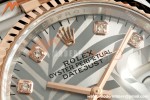 Rolex - Datejust 126231 36mm Jub Flt 904L RG/SS Silver Palm Motif Dial ARF SH3235