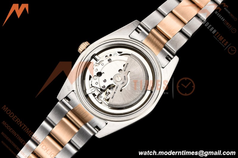 Rolex - Datejust 126301 41mm Oys Smt RG/SS S-Wave/Stk GDF MY8215 | 롤렉스 - 데이트저스트 126301 41mm 오이즈 스몰 세컨즈 RG/SS S-웨이브/스틸 GDF MY8215