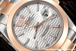Rolex - Datejust 126301 41mm Oys Smt RG/SS S-Wave/Stk GDF MY8215 | 롤렉스 - 데이트저스트 126301 41mm 오이즈 스몰 세컨즈 RG/SS S-웨이브/스틸 GDF MY8215