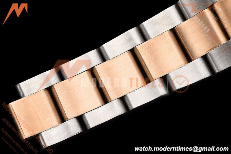 Rolex - Datejust 126301 41mm Oys Smt RG/SS Choco/Stk GDF MY8215