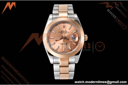 Rolex - Datejust 126301 41mm Oys Smt RG/SS Champ/Stk GDF MY8215
