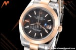 Rolex - Datejust 126301 41mm Oys Smt RG/SS G-Wave/Stk GDF MY8215